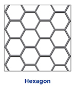 hexagon perforated sheet metal
