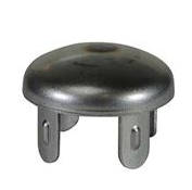 Handrail Fittings - Type H End Cap 1.90" Dia w/ Oval Top, Drive-On Steel Wagner