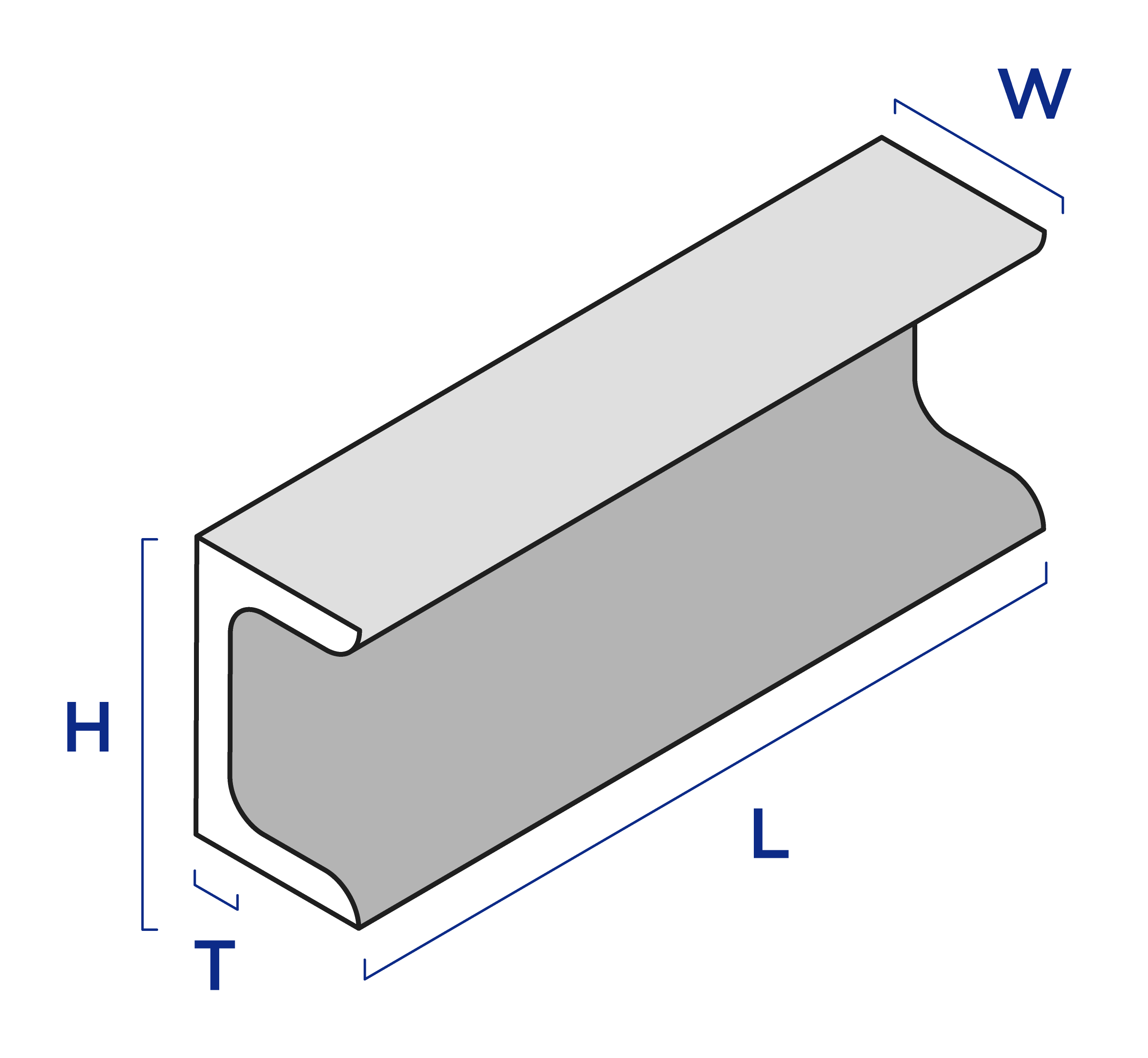 3/16 Inch Wall RMP Hot Roll Steel Structural Angle A36 72 Inch Length Rounded Corners 3 Inch x 3 Inch Leg Length 